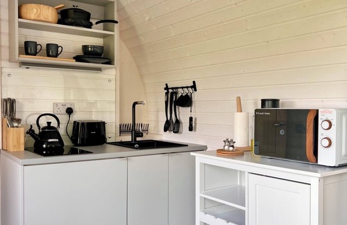Amlwch Cabin | Luxury Eco Cabin with Sea Views