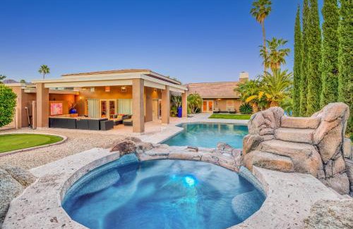 Paradise Heights Villa | Luxury Estate, Heated Pool, Pickleball Court, More