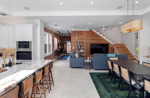 Key West Historic District House | Luxury home downtown with off street parking & private pool backyard oasis