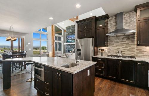 Galeton Villa | Luxury Home with Spectacular Rocky Mountain Views!