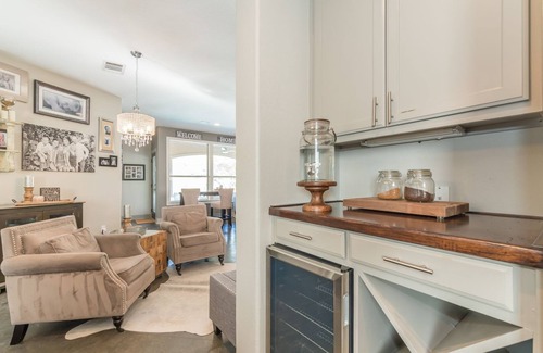 Paleface Park House | Luxury Lake Travis Waterfront River Retreat: Heated pool, yard, pool table