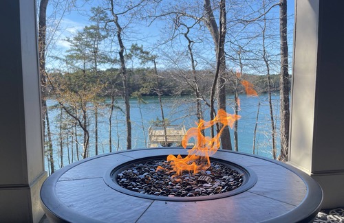 Flowery Branch House | Luxury lakefront villa with breathtaking lake views and sunset galore