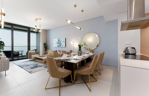 Dubai Marina Apartment | Luxury Living w/Superb Sea Views in Address JBR