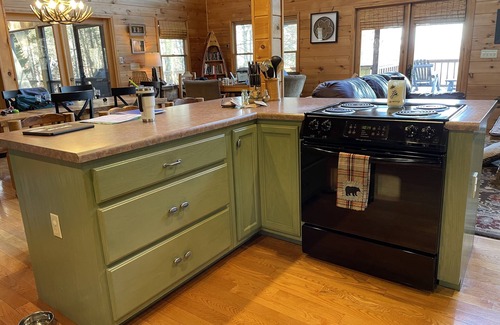 Morganton Cabin | Luxury Log Cabin only minutes from Downtown Blue Ridge and Marina. Pet Friendly!