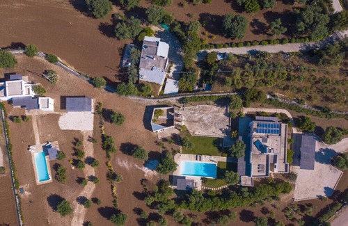 Fasano Villa | Luxury Masseria with private pool and terrace with sea view