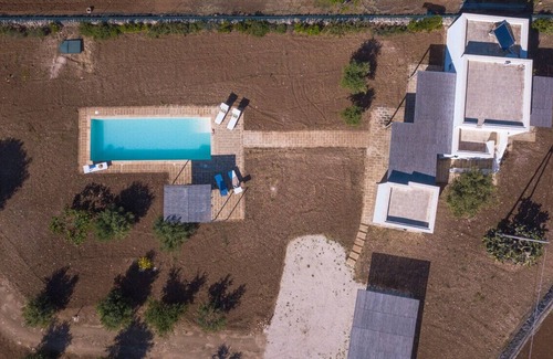 Fasano Villa | Luxury Masseria with private pool and terrace with sea view