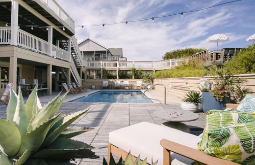 Whalehead Beach House | LUXURY, OCEANFRONT, Pool, ELEV, Rec Rm, Beach Access, Ocean Views! WL983, Fairligh