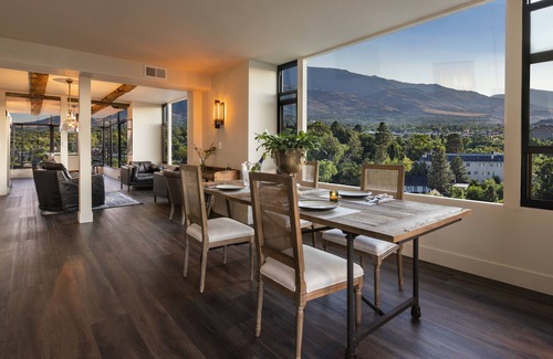Downtown Reno Condo | Luxury Penthouse I Truckee River in Downtown Reno