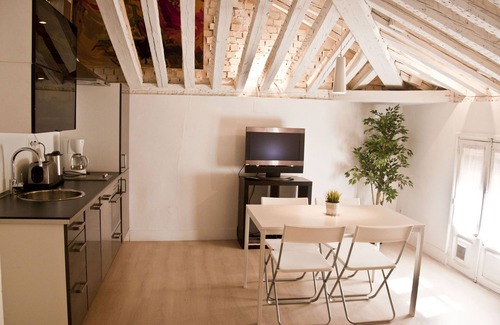 Palacio Apartment | Luxury penthouse with WiFi & AirCon MADRID "LA LATINA"