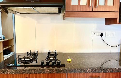 Siolim Apartment | Luxury Pool Side Studio With Private Balcony