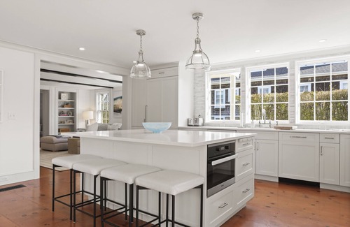 Nantucket Town House | Luxury Renovated Home in Town! Fabulous Main Street Address with Private Yard!