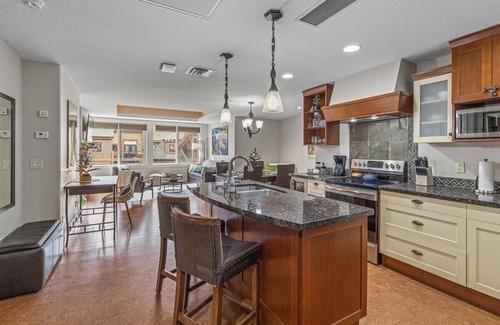 Canmore Apartment | Luxury Rockies Retreat 1BR with Views