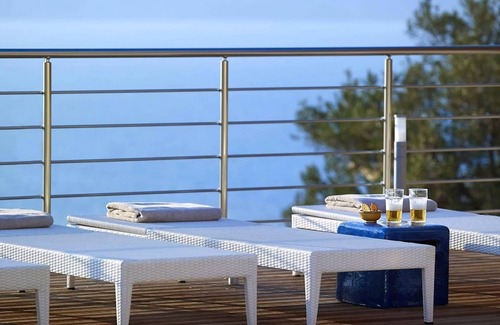 Kokkinon Khorion Villa | Luxury SeaViews Crete Villa | Villa Celestia | 3-bedroom villa | Private Pool |.