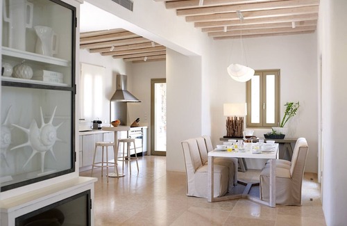 Paradise House | Luxury Sepia Estate Mesmerising Views of the Aegean Sea, Paradise & Paraga Beach