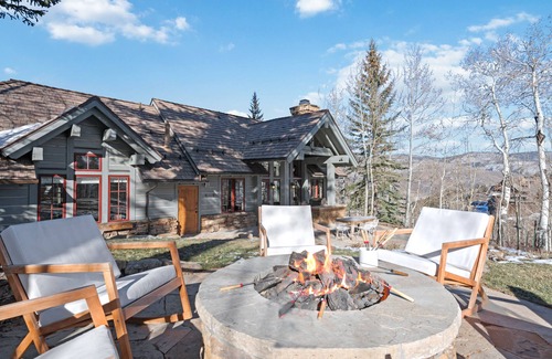 Avon Cabin | Luxury Ski-in/Ski-out Bachelor Gulch Designer Cabin