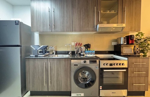 Abu Dhabi Apartment | Luxury Stay in Al Reef | Studio with Queen Bed