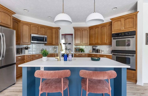 West Omaha House | Luxury Stay, Prime Spot, Games, BBQ & Fenced Yard