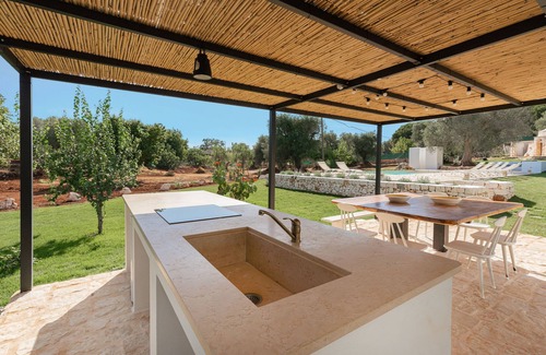 Ostuni Villa | Luxury Trullo with salt-water private pool
