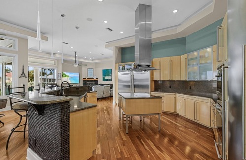 Pelican House | Luxury Waterfront Resort-Style Home in SW Cape Coral. nON-SITE recreation! NEW