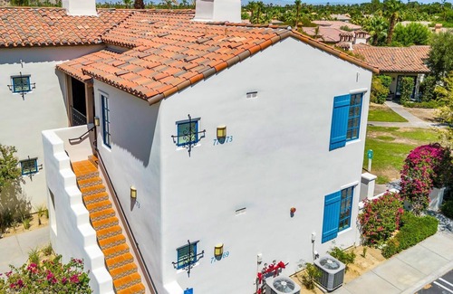 La Quinta Apartment | LV009 Upstairs Legacy Villas Studio w/Balcony