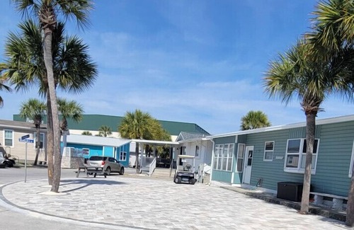 Lower Grand Lagoon House | LVenture Out #709 Seagull Dr. RV ARGE RV Lot, with Golf Cart