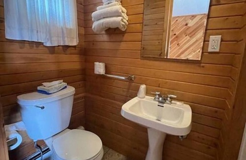 Onaway Cabin | Lyons in Onaway - 1 Queen Bed - Room 3 - Sleeps 2