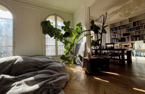 Saint-Vincent-de-Paul Apartment | Magnificent, Bright Haussmann Apartment Decorated by a Designer
