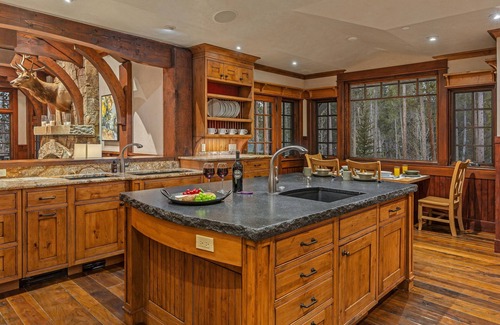 Peak 8 House | Magnificent + Movie Theater + Oversized Hot Tub | Alpine Grandeur