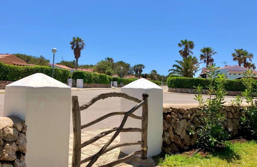 Cap d'Artrutx House | Magnificent semi-detached house with garden and pool