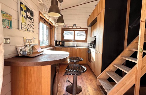 Gruissan Plage Ski Chalet | Magnificent wooden chalet, sleeps 10 on 3 levels