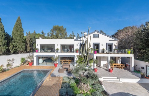 Les Baumettes House | Magnifique Maison D'architecte Moderne et Contemporaine Dans un Écrin de Verdure