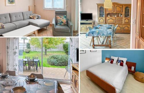 Saint-Nazaire House | Maison familiale à 500m des plages avec jardin