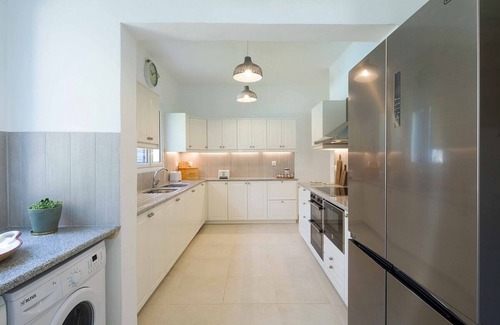 Barbati Villa | Majestic Beach Front Villa, 10 mins walk to Barbati Village, A/C, Private Pool, Sea Front Patios!