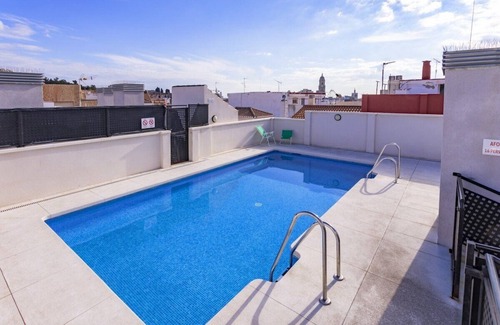 La Merced Apartment | -MalagaSunApts- CityCentre Rooftop Pool A/C WIFI