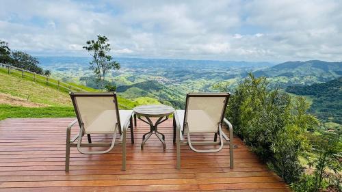 Corrego do Bom Jesus Ski Chalet | Malaya - Chalé com vista panorâmica e pôr do sol de tirar o fôlego