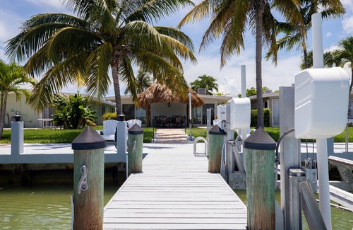 Key Colony Beach House | Manatee Bungalow - Home With a New Tike Hut and Cabana Club