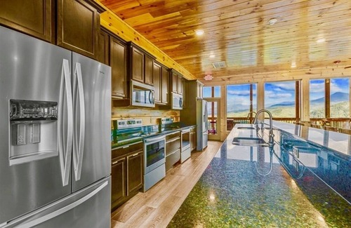 Chalet Village North Cabin | Mansion In The Sky 11 Bedroom Cabin by RedAwning