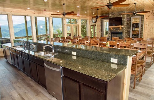 Chalet Village North Cabin | Mansion In The Sky 11 Bedroom Cabin by RedAwning