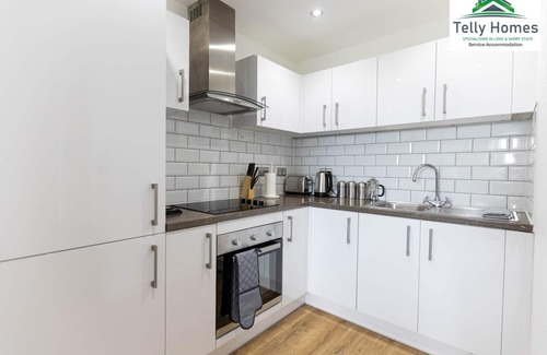 Convention Quarter Apartment | Marigold unit at Telly Homes Limited Birmingham City Centre - 2 Bed, Free WiFi