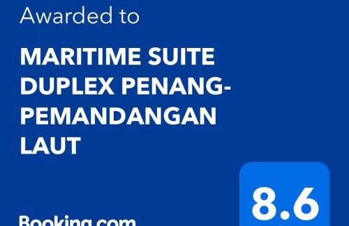 George Town Apartment | MARITIME SUITE DUPLEX PENANG- PEMANDANGAN LAUT