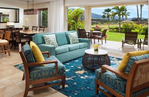 Lihue Condo | Marriott Kauai Lagoons- Beautiful Three Bedroom Villa!