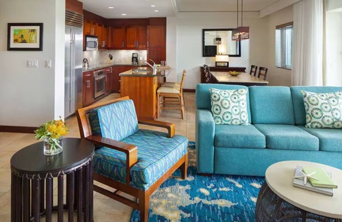 Lihue Villa | Marriott's Kauai Lagoons Kalanipu'u. Beautiful two Bedroom Villa, Full Kitchen