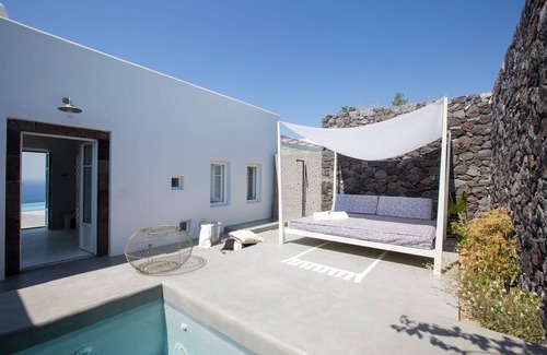 Santorini Villa | Marvellous Santorini Suite | Suite Pelagos | 1 Bedroom | Outdoor Heated.