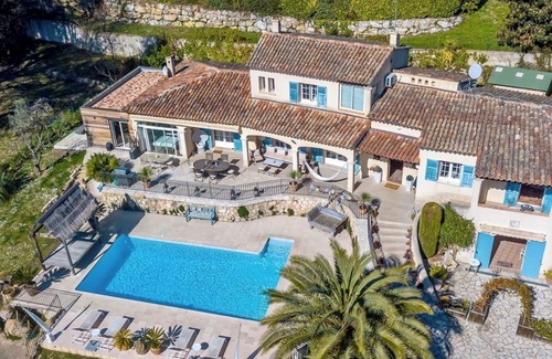 Le Rouret Villa | Mas Provençal With Sea View Swimming Pool (Boat Option - July only)