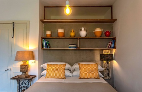 Diso Bed & Breakfast | Masseria Ferarelli - "Uttata" Room with Patio