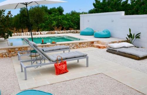 Fasano Apartment | Masseria Pezze Galere-La Casa del Fico con piscina idromassaggio privata