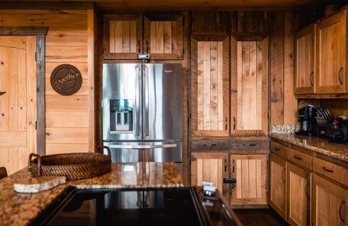 Blue Ridge Cabin | Massive mountain views, new hot tub and garage converted to a cozy TV game space