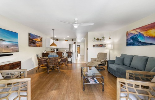 Kihei Condo | Maui Kamaole J-104 - Renovated, Private Ground Floor Unit, Two Lanais, Split AC!