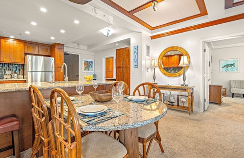 Kaanapali Condo | Maui Resort Rentals: The Whaler 212 - Gorgeous Remodel, 1BR/2BA w/Ocean and West Maui Mountain Views!