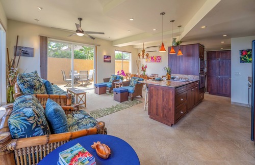 Kihei Condo | Maui Stunning Beachfront Luxury Ground Floor with A/C. *Nani Kai Hale 101*